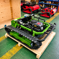 Livraison Gratuite Tondeuse Robot Mini RC Professionnelle 9HP 16HP à Démarrage Électrique et Télécommande avec Chasse-neige