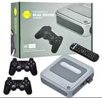 Konsol Game Video G7 4K Laris Manis, Konsol Game Retro TV dengan 800 Game dalam 1 dengan Dua Gamepad Consolas De Videojuegos