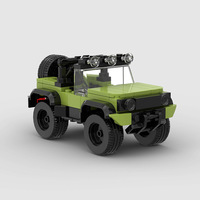Offre Spéciale – Jouets de Construction Éducatifs en Blocs de Petites Particules Compatibles avec les Véhicules de Course et SUV en Plastique ABS pour Enfants