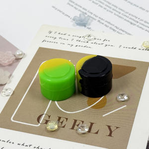 Haute qualité résistant à la chaleur Durable 3ml 5ml 7ml couleurs Silicone concentré conteneur Silicone huile pots de stockage - Product Image 3