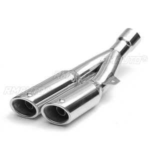 Tubo de Escape Universal para Motocicleta de 38-51 mm, Silenciador GP para Scooter, Tubo de Doble Punta para Honda, Kawasaki, Suzuki - Product Image 4