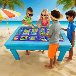 Bảng cảm ứng tương tác 32inch HD trẻ em thông minh màn hình cảm ứng bảng trẻ em bảng trò chơi điện tử cho giáo dục hoặc giải trí - Product Image 6