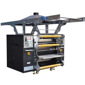 Presse à chaud numérique rotative automatique de 60 cm pour sublimation de fûts d'huile, avec positionnement laser et rouleau pour lanières en polyester - Product Image 4