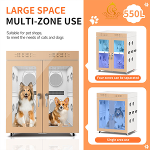 Séchoir automatique pour animaux de compagnie <span class=keywords><strong>EUR</strong></span> PET, armoire de séchage en plastique pour les gros chats et les chiens, salon de toilettage pour animaux de compagnie, prix bas - Product Image 5