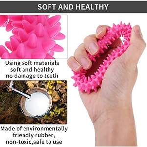 Diş çıkarma çiğnemek oyuncaklar temiz Pet diş ve kaşıntı Soothe Rubberdog oyuncak interaktif ağız sağlığı yavru çiğnemek oyuncaklar - Product Image 2