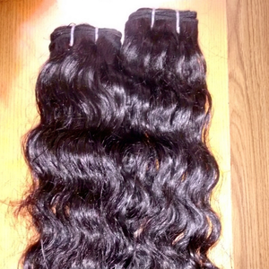 Cabello Virgen Indio Remy sin Procesar 100% Precio Mayorista 100g, Doble Trama a Máquina, Mejor Textura, Cabello Rizado Profundo - Product Image 1