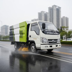Barredora de Calles 4x2 con Bomba y Motor Eficientes para Trabajos de Mantenimiento de Suelos de Fábrica y Carreteras Urbanas - Product Image 2