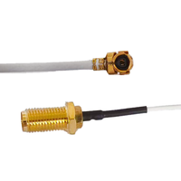 Câble coaxial RP SMA femelle vers UFL 1.13, assemblage de câbles RP SMA-KY-1.13-UFL, vente en gros directe usine