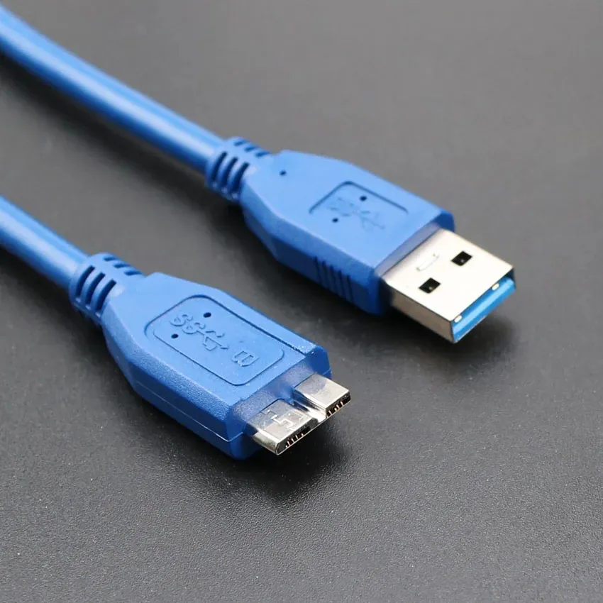 Schnelles USB 3.0 Typ A zu Micro-B-Kabel für externe Festplatte Festplatte für Samsung S5 Note3 USB-HDD-Datenkabel