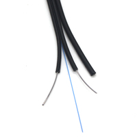 GJYXCH 1,2,4 núcleos FTTH CABLE plano de caída de fibra óptica al aire libre rollo de 1KM
