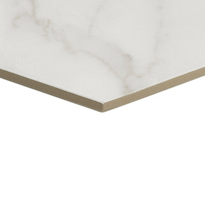 Piastrella Esagonale in Marmo Calacatta 19,8 X 22,8 Cm Finitura Opaca Bordi Irregolari Spessore 10 Mm - Product Image 2