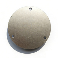 Niveau à bulle circulaire haute sensibilité 100*75*18 avec boîtier en alliage d'aluminium, trou métallique circulaire, niveau à bulle pour alcool