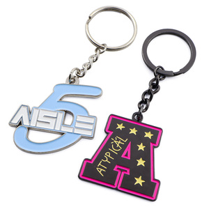 Factory Price Custom logo Sports KeyChains Metal Soft Enamel logo <strong>Keychain</strong> - Product Image 4