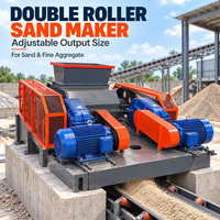Concasseur à rouleaux double à dents 2PG610x400 pour ligne de production de sable à partir de calcaire, grès et charbon