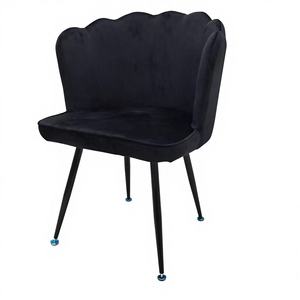 Chaises de salle à manger et de salon de luxe en velours rose pour la maison et le design d'intérieur - Product Image 4