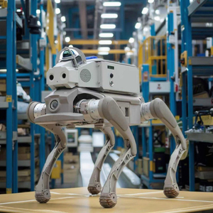 Robot lập trình thông minh Robot an ninh chó với hệ thống thị giác Nhận dạng khuôn mặt tự trị tránh chướng ngại vật toàn cảnh - Product Image 6