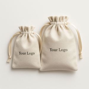 Bolsa de Terciopelo con Cordón Ajustable y Estampado Personalizado, Reciclable, para Joyería, Relojes, Gafas y Almacenamiento de Piedras Preciosas - Product Image 2