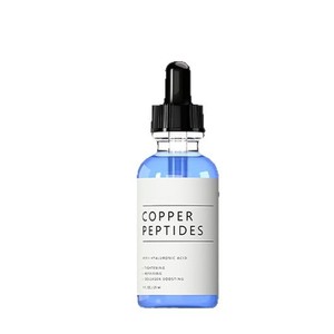 Crème hydratante pour le visage, sérum éclaircissant, soin réparateur quotidien pour la peau, essence aux peptides de cuivre GHK, tripeptide bleu -1, liquide raffermissant - Product Image 1