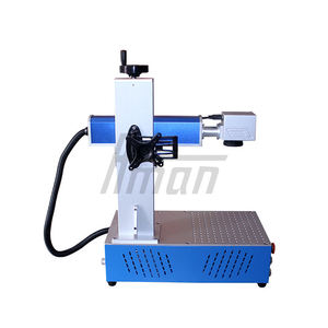 110mm*110mm Portable Bench-Top Fiber <b>Laser</b> <b>Engraving</b> & Marking <b>Machine</b> 20W/30W/50W Air-Cooled Easy Operate DXF/PLT/BMP Formats - Product Image 5