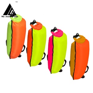 Sac étanche gonflable jaune vif, rose, orange, bouée <span class=keywords><strong>de</strong></span> natation, lumière LED pour utilisation <span class=keywords><strong>en</strong></span> <span class=keywords><strong>eau</strong></span> libre, flotteur <span class=keywords><strong>de</strong></span> remorquage homme/femme - Product Image 2