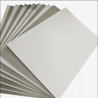 Carton duplex avec papier de fond gris pour boîtes en carton