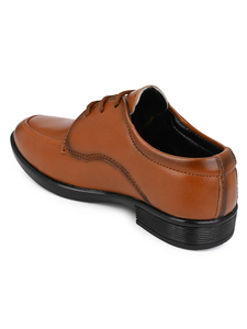 Bottes en cuir marron confortables pour garçons, légères, à lacets, semelle souple et flexible, chaussures de marche et décontractées - Product Image 6