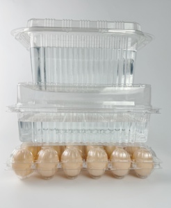 Trong Suốt 30-Di Động Nhựa Trứng Carton Vật Liệu Tái Chế Hộp Trứng Thân Thiện Với Môi Hộp Nhựa - Product Image 4