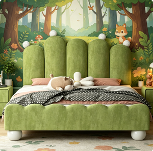Lit <span class=keywords><strong>pour</strong></span> enfants sur mesure haut de gamme Chine Chicheng <span class=keywords><strong>pour</strong></span> garçons et filles, lit canapé, tailles spéciales, structure en bois de pin dégarnissant - Product Image 2