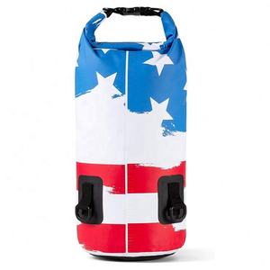 Custom Country Style Printing Heavy Duty Lightweight <b>Large</b> Pvc <b>Waterproof</b> Dry <b>Bag</b> With Adjustable Strap - Product Image 2