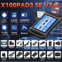 Programador de Llaves OBD2 Profesional XTOOL X100 PAD3 SE con Herramientas de Diagnóstico de Sistemas Completos para Todas las Llaves Perdidas con EEPROM