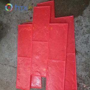 Rock Design Betons tempel Formen Stempeln Gummi Pflaster form Polyurethan Zement boden Stanz form Matten zum Verkauf - Product Image 6