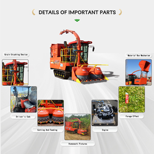 Machine à hacher l'herbe pour ensilage <span class=keywords><strong>agricole</strong></span> à haute efficacité Senrui4QZL-2000, machine à ensilage pour ferme avec certification CE - Product Image 5