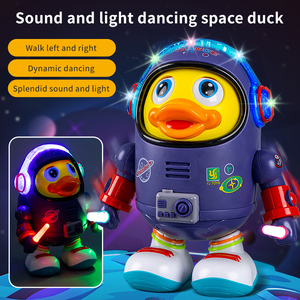 Robot Bailarín Electrónico Popular en <span class=keywords><strong>Tiktok</strong></span>, Juguete <span class=keywords><strong>de</strong></span> Plástico en Caja <span class=keywords><strong>de</strong></span> Color, Pato Musical Educativo para Bebés - Product Image 5