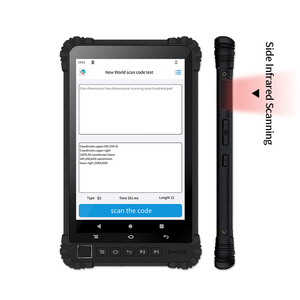 Terminal de escaneo de códigos de barras industrial a prueba de explosiones con Android 12 de 8 pulgadas, diseño de tableta robusta, compatible con escaneo 1D/2D - Product Image 1