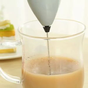 Mini Batidora Eléctrica de Leche, Batidora de Huevos Portátil de Acero Inoxidable, Espumador de Leche, Barra Mezcladora de Bebidas, Utensilios Creativos de Cocina - Product Image 3