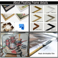 Cadre flottant pour peinture à l'huile sur toile – Vente en gros et au détail pour la décoration intérieure – Tableaux décoratifs pour la maison