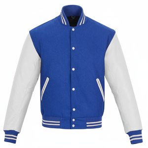 Chaqueta de Béisbol con Logotipo Personalizado al por Mayor OEM ODM, Chaqueta Universitaria para Hombre, Chaqueta Deportiva para Hombre, Chaqueta de Invierno para Hombre Estilo NFL - Product Image 1