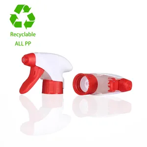 Plastic Sprayer LOGO Customized Recyclable Plastic Trigger Sprayer 28/410 Sprayer Trigger