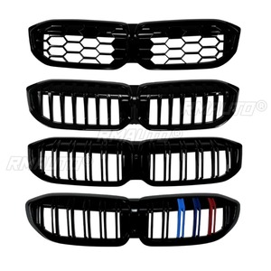 Parrilla Delantera para Auto, Rejilla Deportiva, Kit de Carrocería para BMW Serie 3 G20 G21 G28 LCI 2019-2022, Accesorios para Auto - Product Image 5