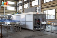 Mesin Pengemas Karton Otomatis Efisiensi Tinggi Buatan Cina 10-30ppm untuk Botol PET, Kaca, dan Kaleng