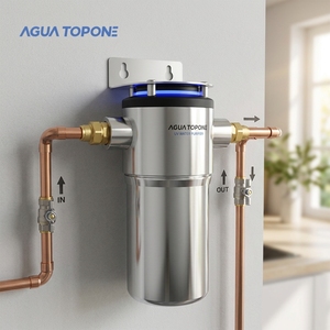Purificador de Agua UVC LED para Toda la Casa, Sistema de Tratamiento de Agua de Bajo Consumo de <span class=keywords><strong>12</strong></span> <span class=keywords><strong>GPM</strong></span> con Vida Útil de 5000 Horas - Product Image 1
