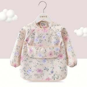 Bavoirs pour bébé et tout-petit en EVA écologique, imperméables, anti-salissures, sans manches - Product Image 6