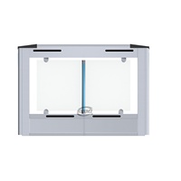 Barrière pivotante intelligente avec détection anti-collision et protection de sécurité infrarouge