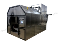 Four de crémation classique écologique pour animaux de compagnie et bébés, sans fumée, conteneurisé et mobile pour crématorium funéraire - Vente directe usine