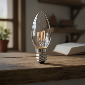 Lampadina a incandescenza trasparente 40W 125-130V E14 - Product Image 3