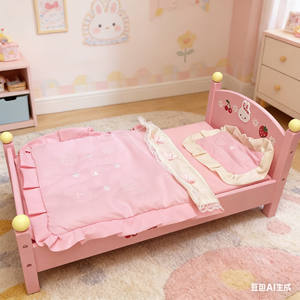<span class=keywords><strong>Lit</strong></span> <span class=keywords><strong>de</strong></span> <span class=keywords><strong>poupée</strong></span> en bois mignon le plus vendu pour les enfants <span class=keywords><strong>de</strong></span> 2 à 7 ans, ensemble <span class=keywords><strong>de</strong></span> jouets <span class=keywords><strong>de</strong></span> meubles pour jeux <span class=keywords><strong>de</strong></span> rôle pour bébés - Product Image 5