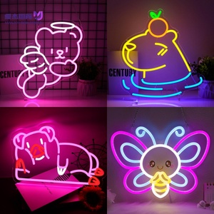 Tira de Luz LED Acrílica de Neón con Diseño de Osos Salvajes, Lagos y Pinos, Alimentación USB, Estilo Forestal 3D para Exteriores, 1 Año de Garantía - Product Image 4