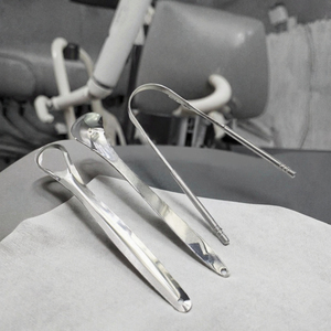Kit de 3 raspadores de lengua de acero inoxidable dorado, limpiadores de lengua de primera calidad para el cuidado bucal de Dentavex - Product Image 2