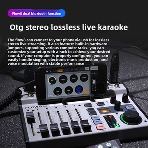 <span class=keywords><strong>BEHRINGER</strong></span>/<span class=keywords><strong>Behringer</strong></span> FLOW8 Consola de Mezclas Digital Profesional para Bandas y <span class=keywords><strong>Sonido</strong></span> en Vivo, para Karaoke - Product Image 2