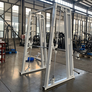 Máquina Smith Profesional con Guía Lineal, Equipo Estable para Levantamiento <span class=keywords><strong>de</strong></span> Pesas, Máquina <span class=keywords><strong>de</strong></span> Entrenamiento <span class=keywords><strong>de</strong></span> Cuerpo Completo para Fisicoculturismo - Product Image 2